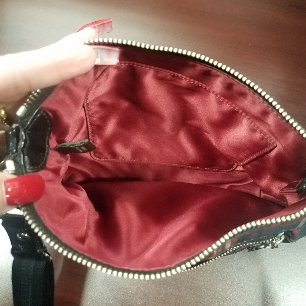Coach poppy plaid crossbody - Picture 8 of 8